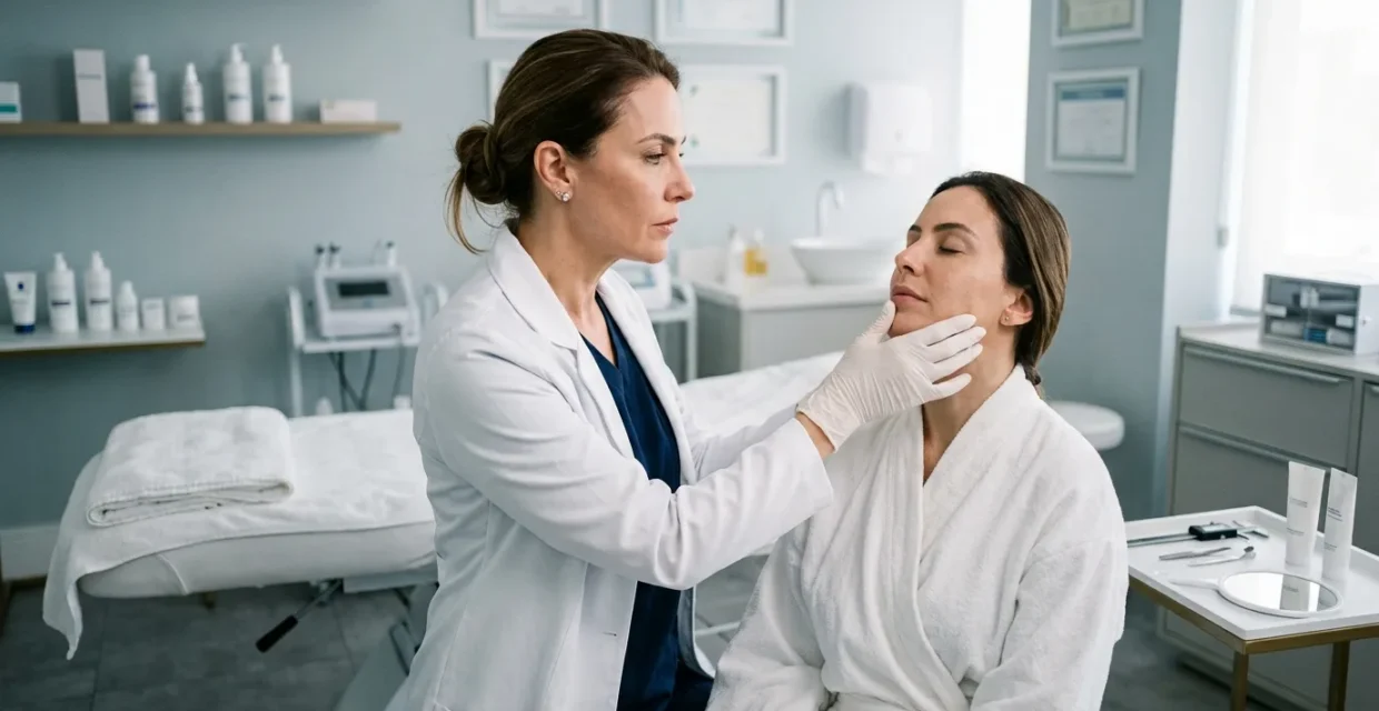 Preenchimento facial em Higienópolis: protocolo, segurança e agendamento